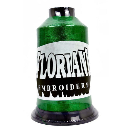 Floriani 40wt Polyester Thread 0200 True Green  5000m