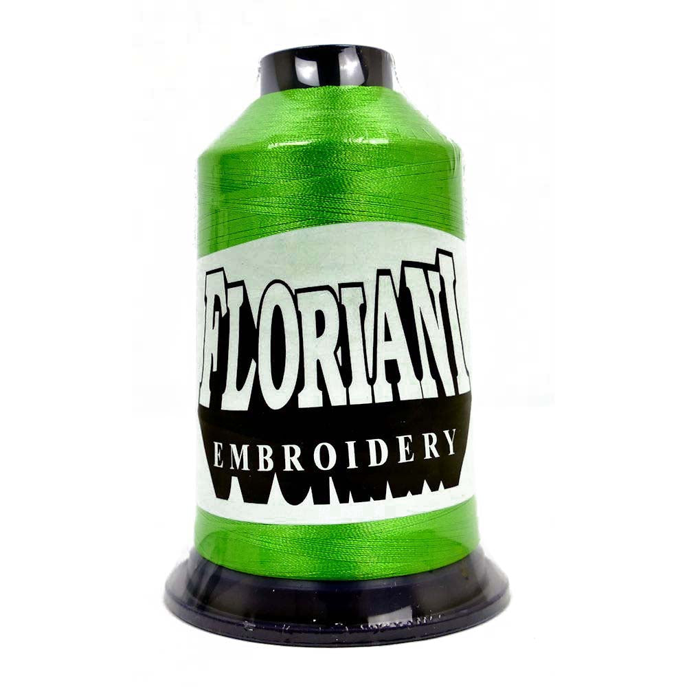 Floriani 40wt Polyester Thread 0229 Lime  5000m