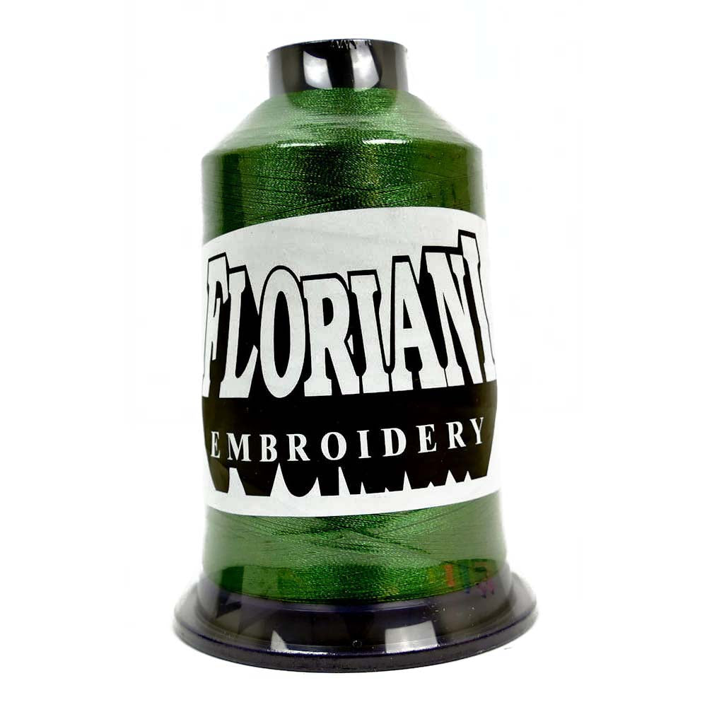 Floriani 40wt Polyester Thread 0248 Hunter Green  5000m