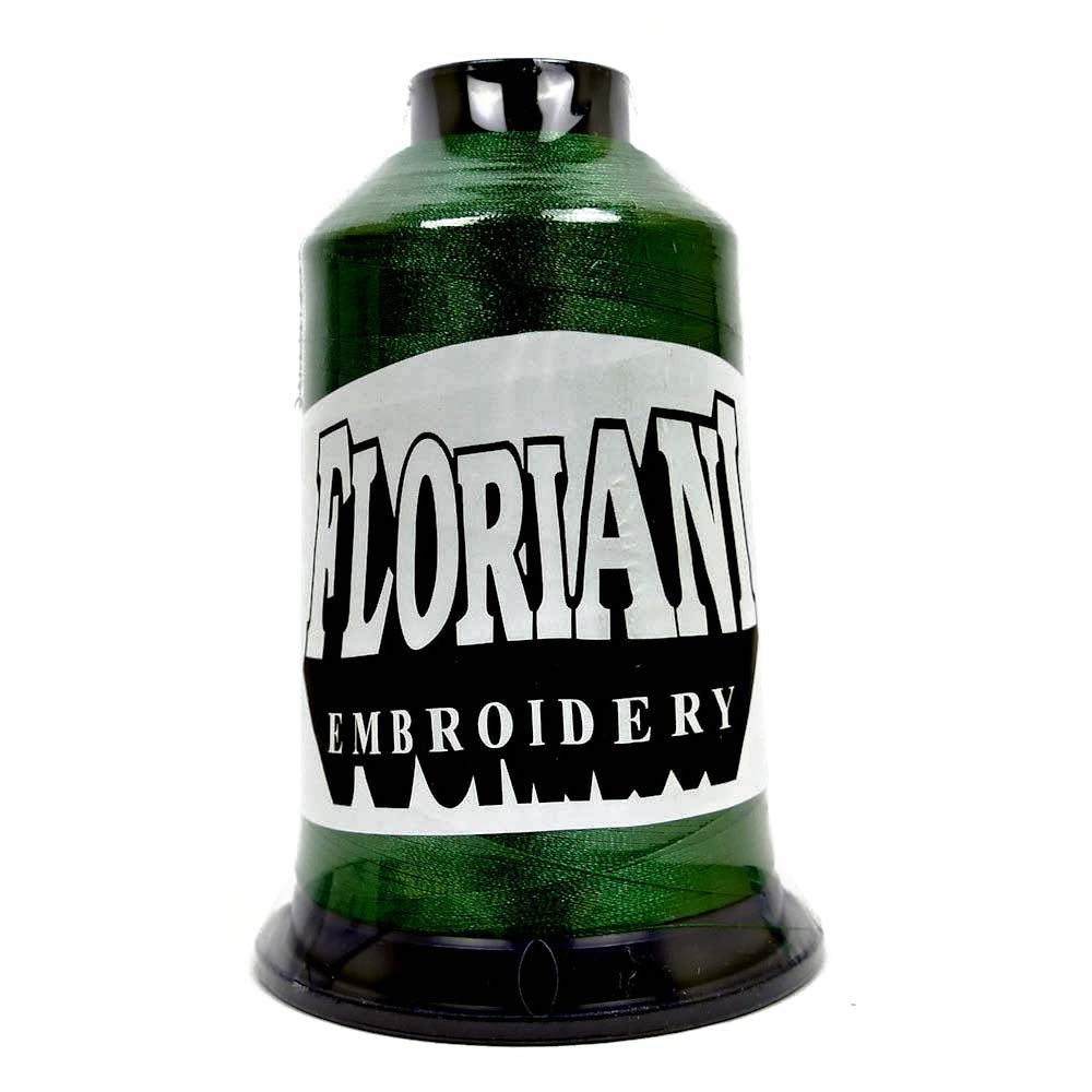 Floriani 40wt Polyester Thread 0257 Holly Green  5000m