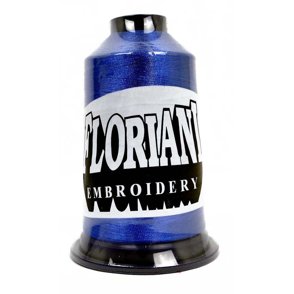 Floriani 40wt Polyester Thread 0307 Rocket Blue  5000m