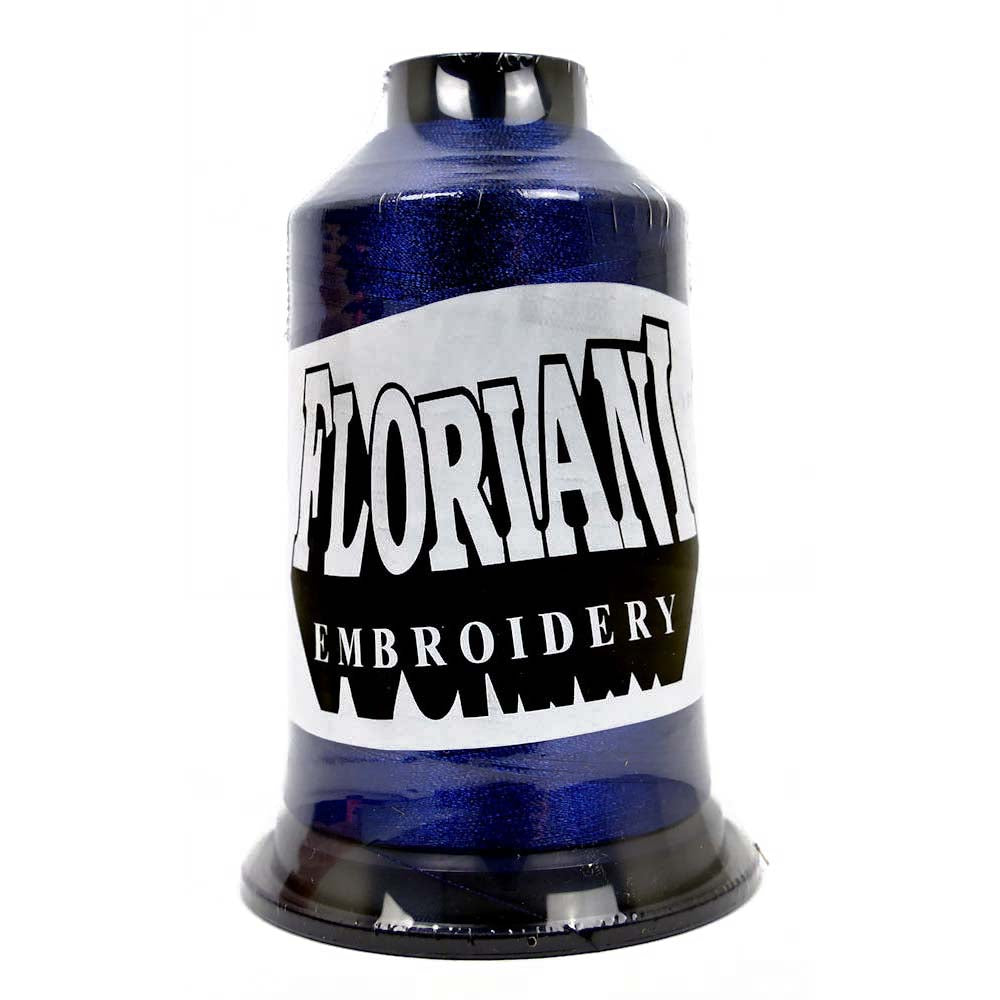 Floriani 40wt Polyester Thread 0335 Midnight Blue  5000m
