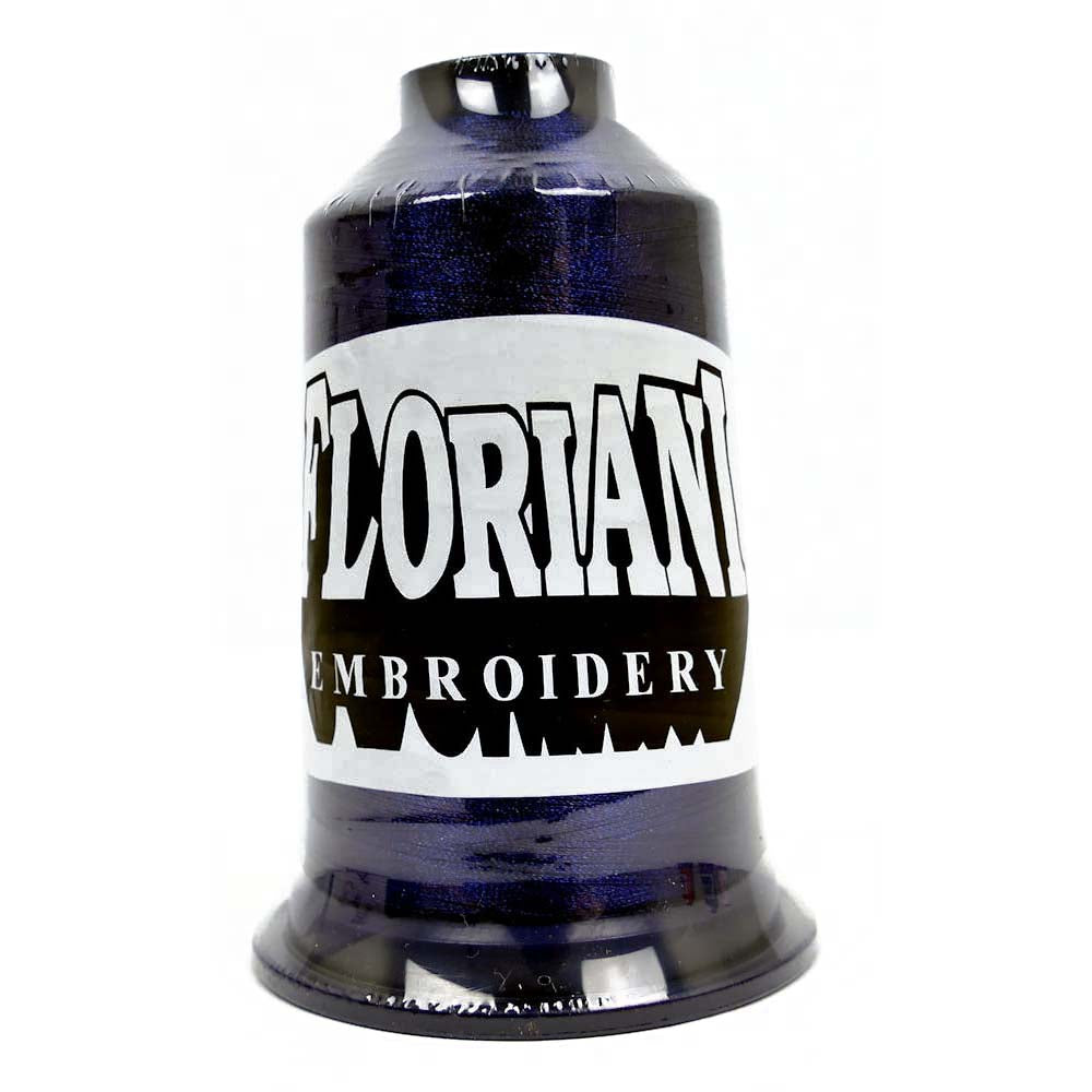 Floriani 40wt Polyester Thread 0358 Navy Satin  5000m