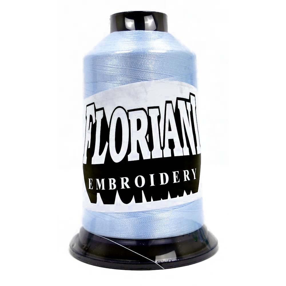Floriani 40wt Polyester Thread 0361 Light Blue  5000m