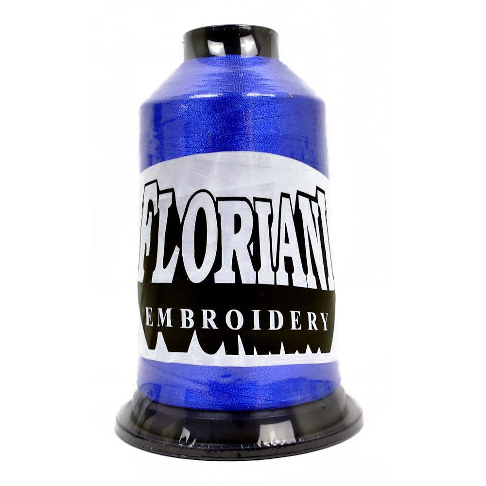 Floriani 40wt Polyester Thread 0366 Bluejay  5000m