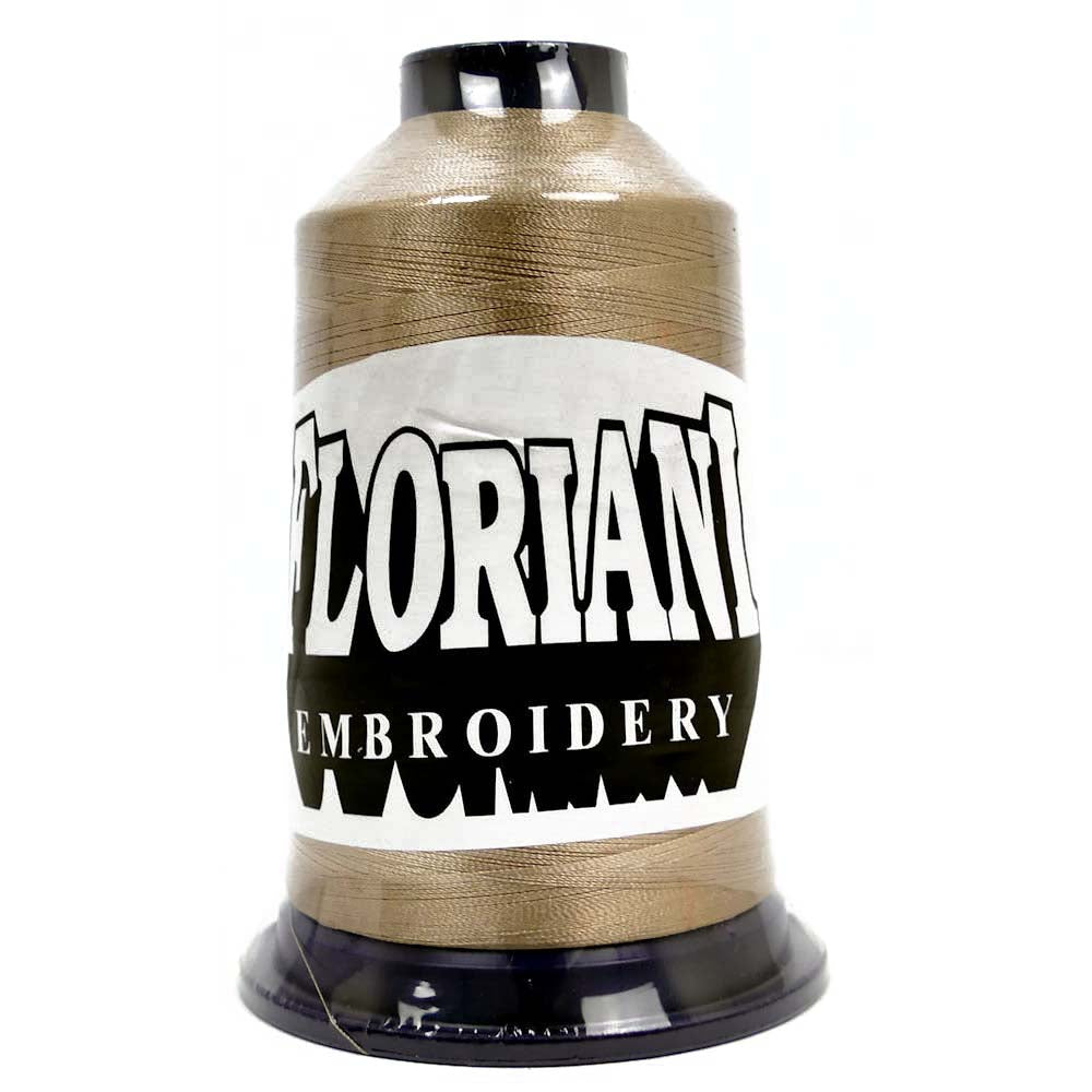 Floriani 40wt Polyester Thread 0451 Light Taupe  5000m