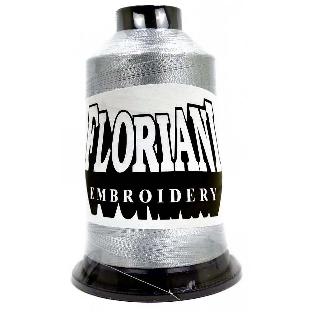 Floriani 40wt Polyester Thread 0461 Chrome  5000m