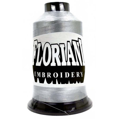 Floriani 40wt Polyester Thread 0461 Chrome  5000m