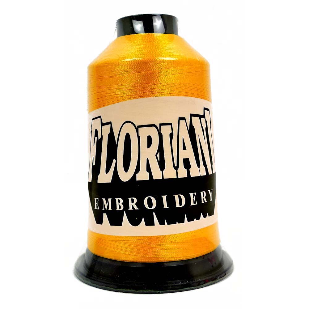 Floriani 40wt Polyester Thread 0523 Goldenrod  5000m