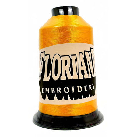 Floriani 40wt Polyester Thread 0523 Goldenrod  5000m