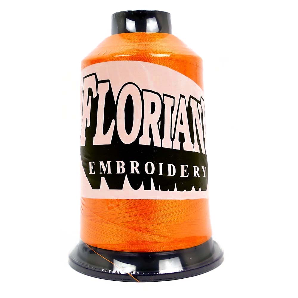 Floriani 40wt Polyester Thread 0537 Carrot  5000m