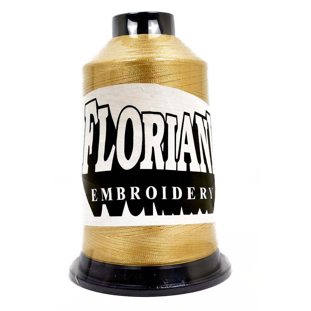 Floriani 40wt Polyester Thread 0721 Golden Sand  5000m