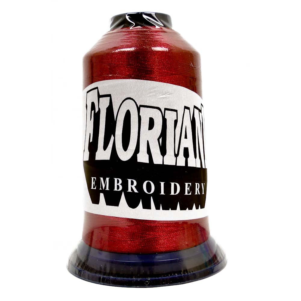 Floriani 40wt Polyester Thread 1586 Cabernet  5000m