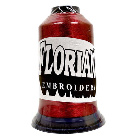Floriani 40wt Polyester Thread 1586 Cabernet  5000m