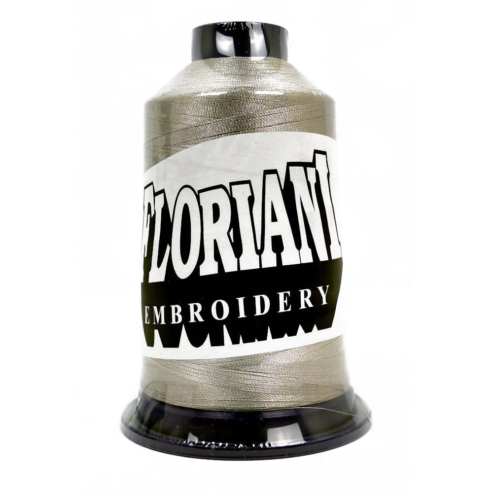 Floriani 40wt Polyester Thread 4251 Medium Grey  5000m