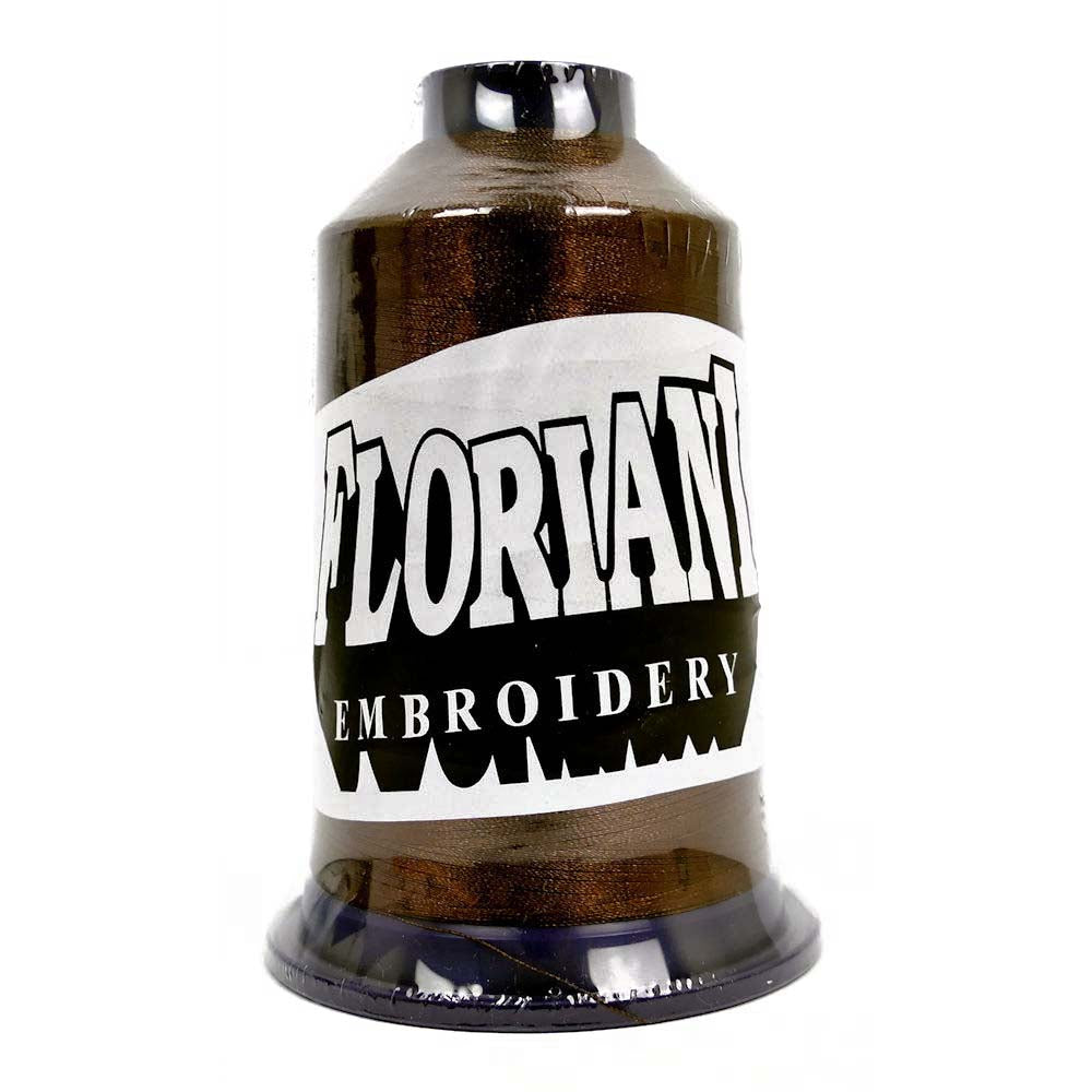 Floriani 40wt Polyester Thread 7986 Brown Stone  5000m