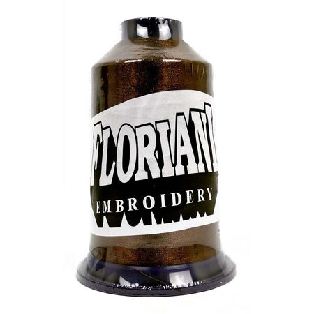 Floriani 40wt Polyester Thread 7986 Brown Stone  5000m