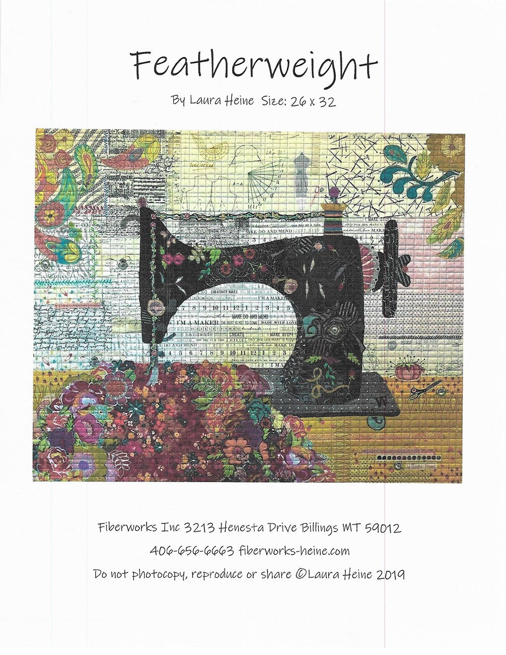 Featherweight Sewing Machine Pattern