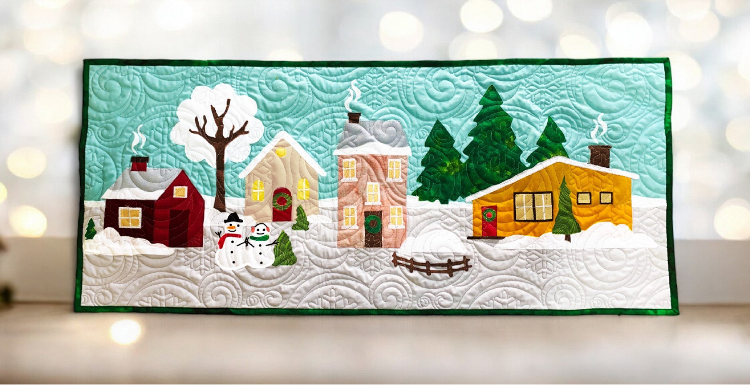 A Peaceful Winter - Sewing Applique