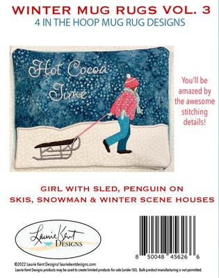 Winter Mug Rugs Vol. 3 USB Version
