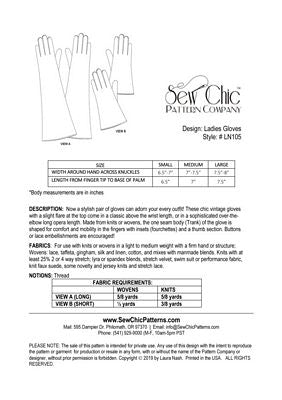 Ladies Glove