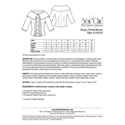 Portrait Blouse