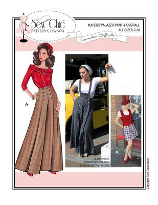 Palazzo Pant and Overall - Plus