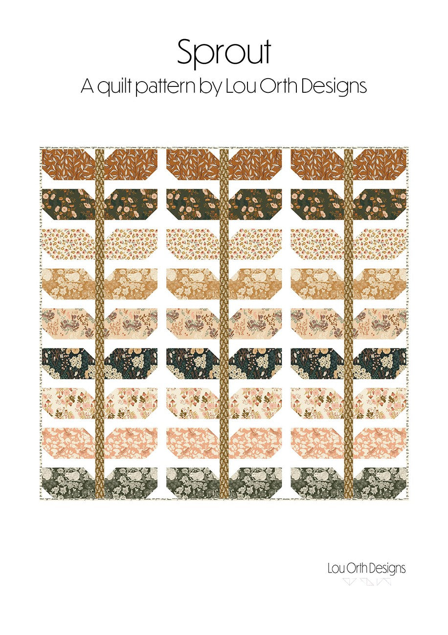 Sprout quilt pattern