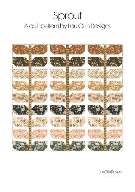 Sprout quilt pattern