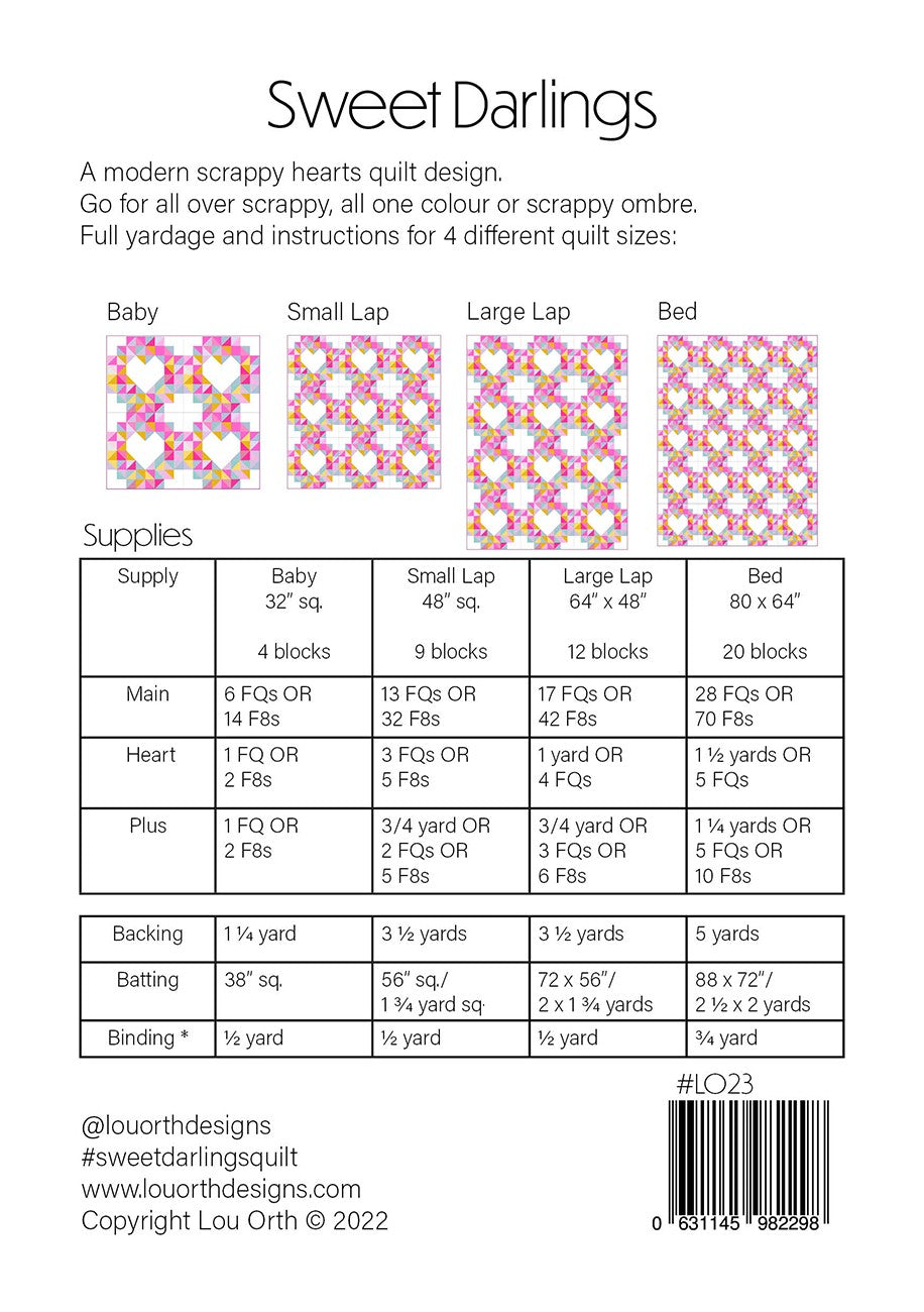 Sweet Darlings Pattern