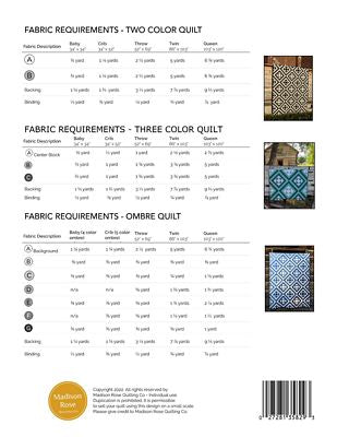 Carys Quilt Pattern