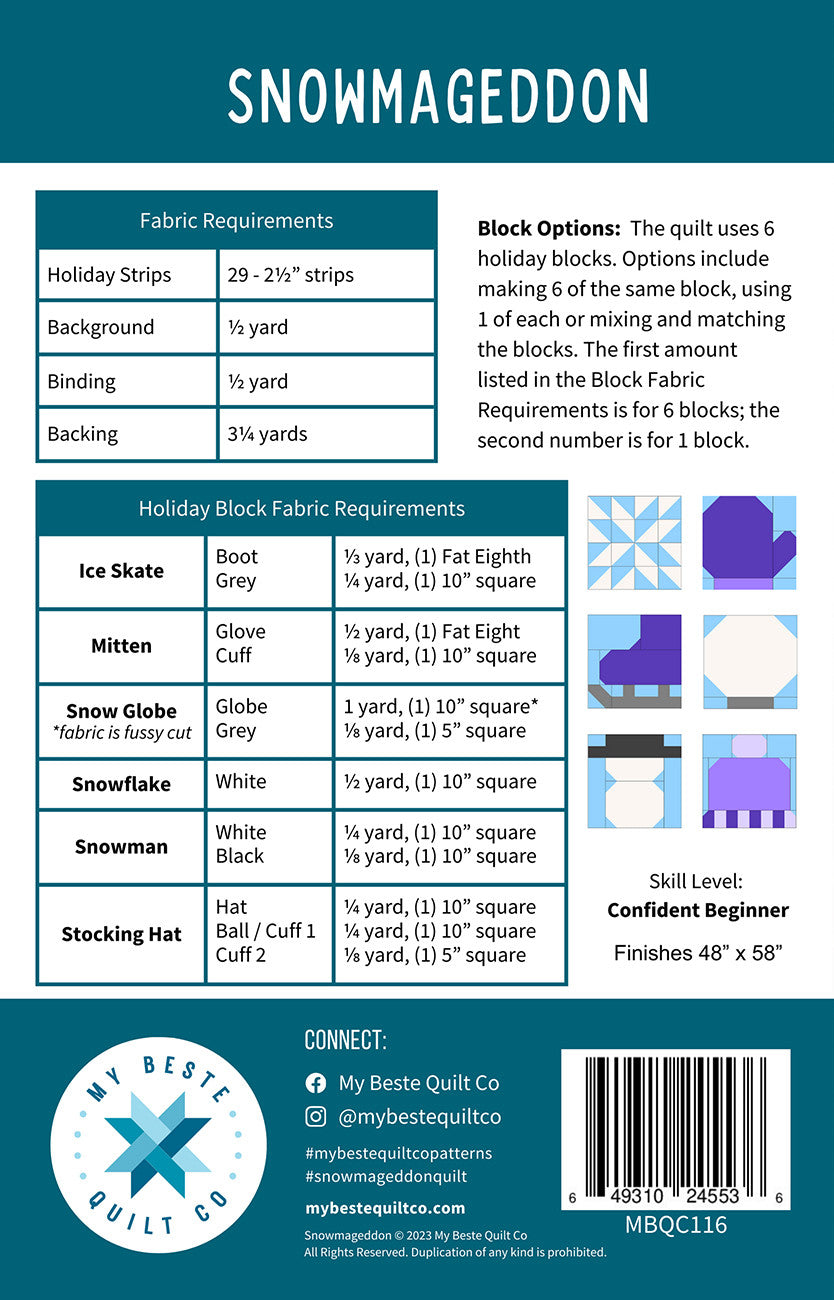 Snowmageddon Pattern