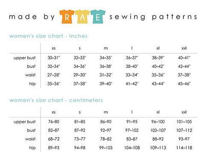 Beatrix Top, 6 sizes XS-XL