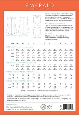 Emerald Dress Pattern