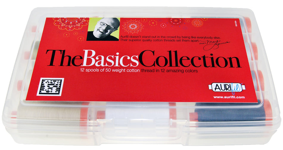 Aurifil Mark Lipinski Basics Collection 50wt Cotton Thread Set
