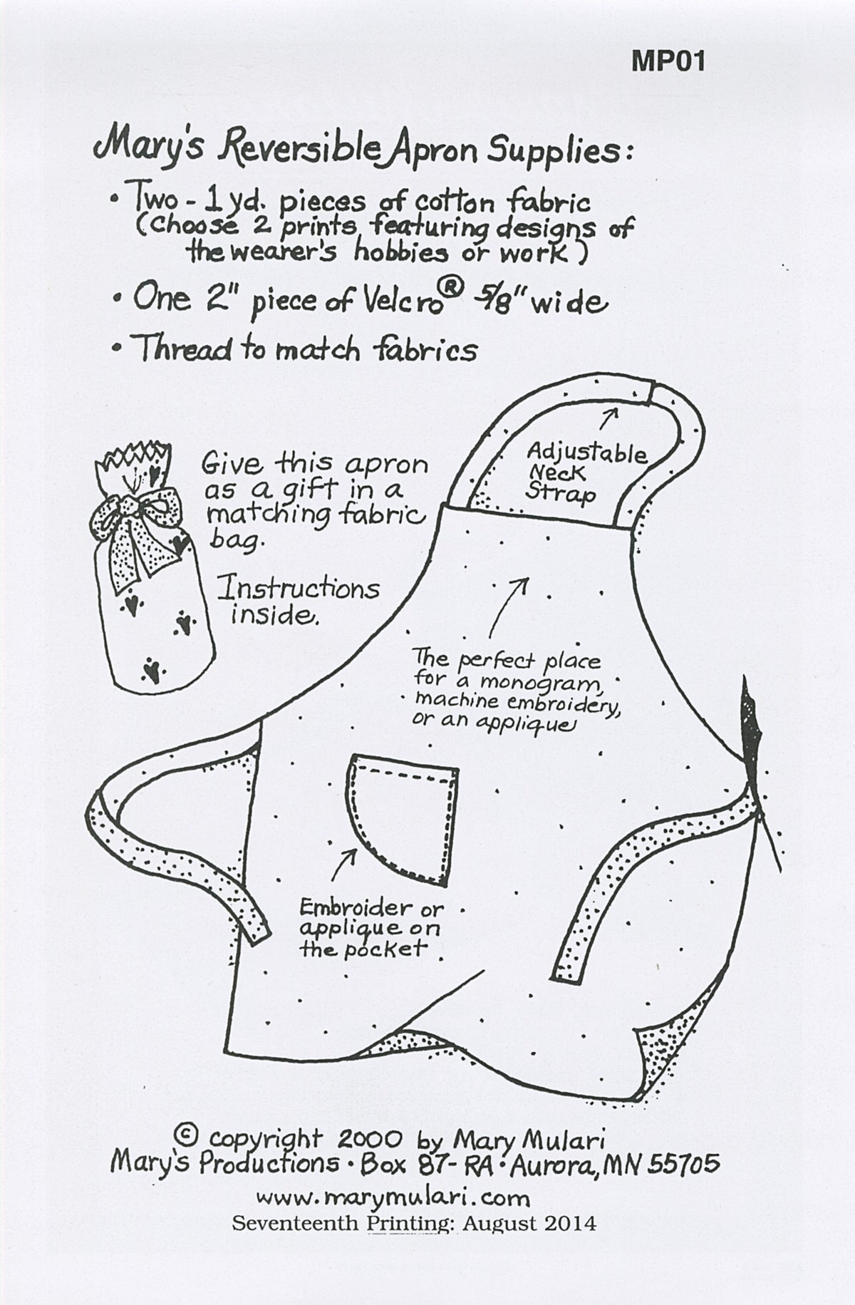 Reversible Apron