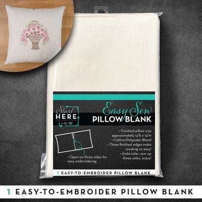 OESD Linen Pillow Case Blank 14in x 14in