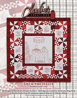 Deck the Halls Machine Embroidery