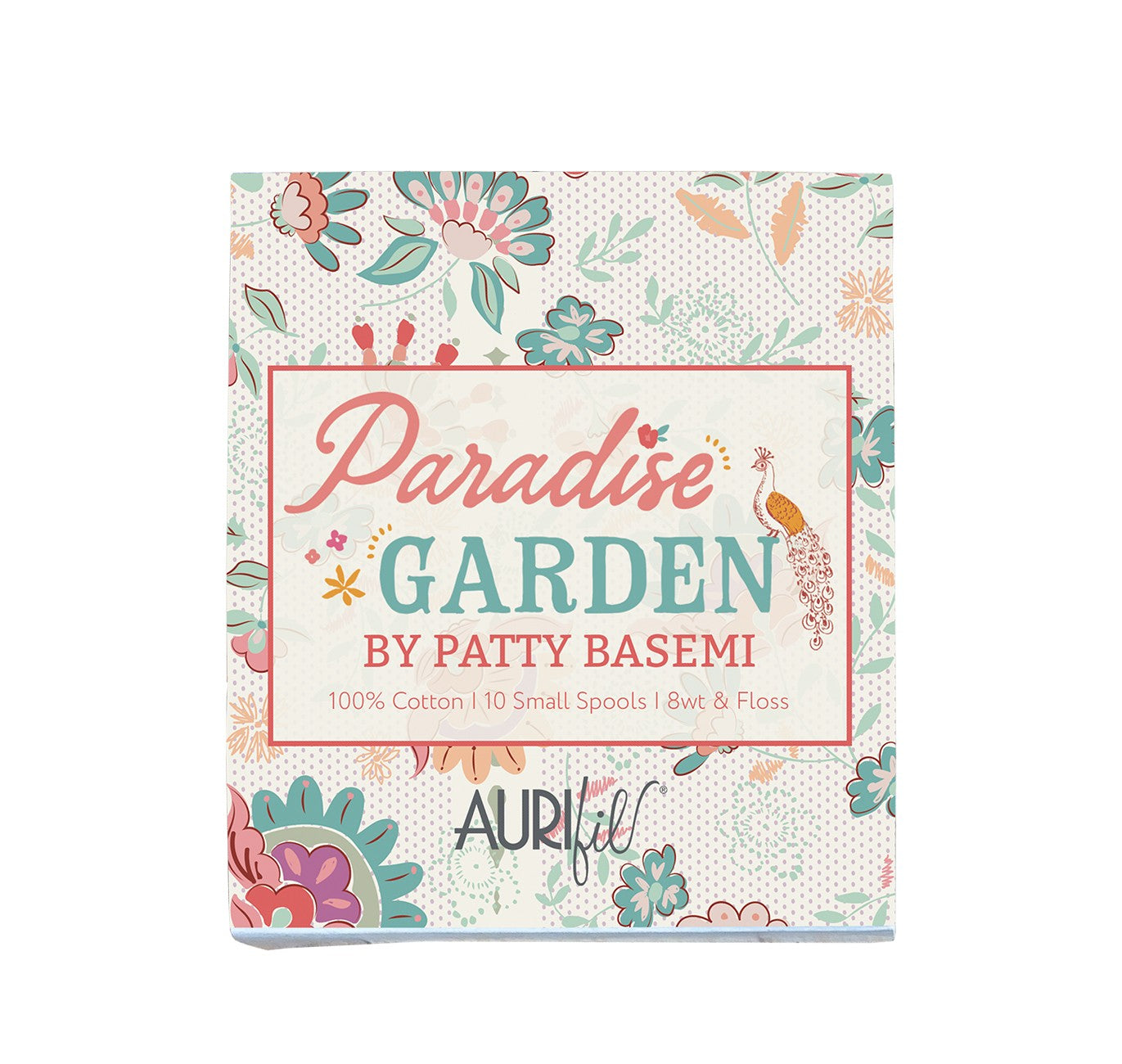 Paradise Garden by Patty Basemi — Aurifil Thread Set, 10 Spools
