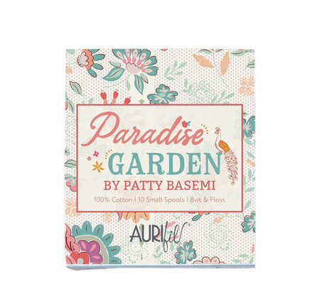 Paradise Garden by Patty Basemi — Aurifil Thread Set, 10 Spools