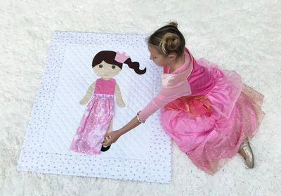 Paper Doll Blanket Pattern - Princess