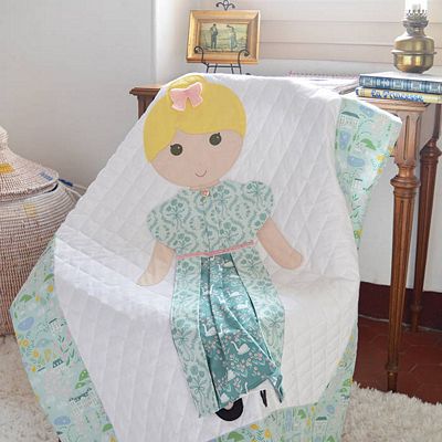 Paper Doll Blanket Pattern - Princess