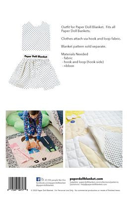 Paper Doll Blanket Pattern - Skirt and Tank