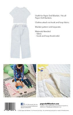 Paper Doll Blanket Pattern - PJ's