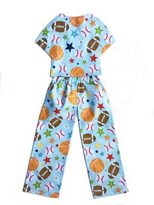 Paper Doll Blanket Pattern - PJ's