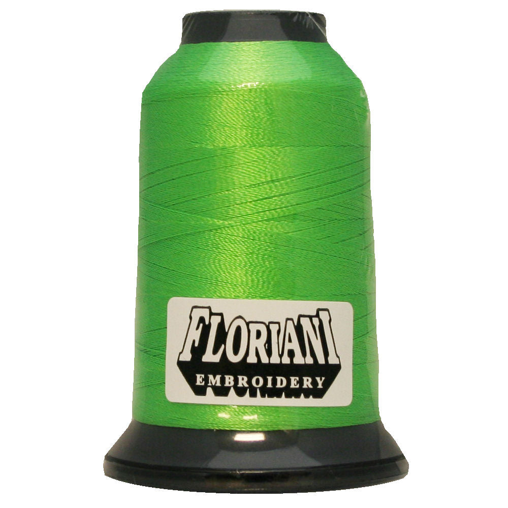 Floriani 40wt Polyester Thread 0014 Milori Green  1000m