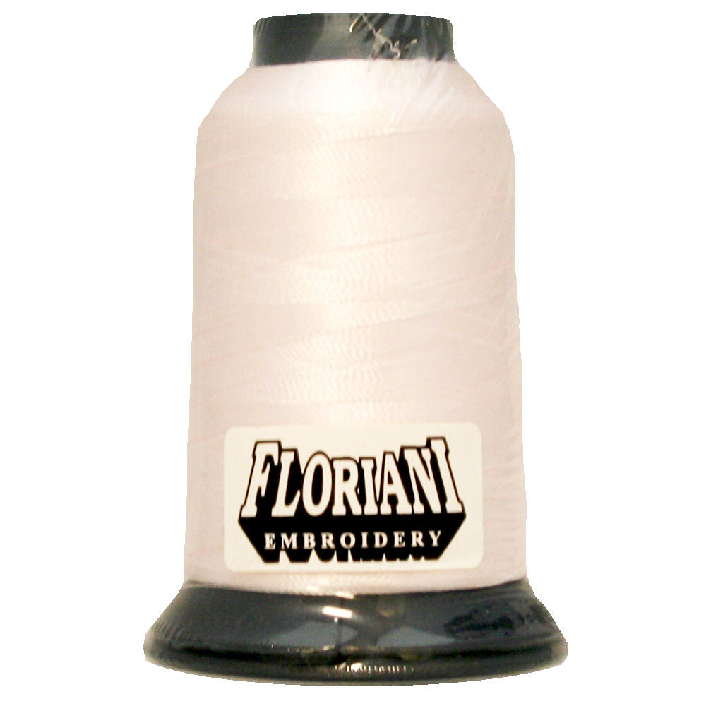 Floriani 40wt Polyester Thread 0100 Oyster  1000m