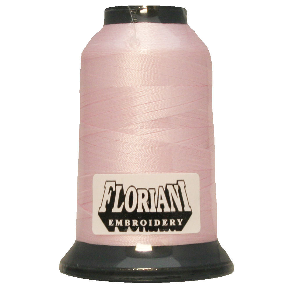 Floriani 40wt Poly Thread Pale Pink #0101 – Red Rock Threads