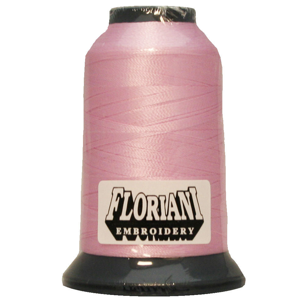 Floriani 40wt Polyester Thread 0123 Pink Mist  1000m