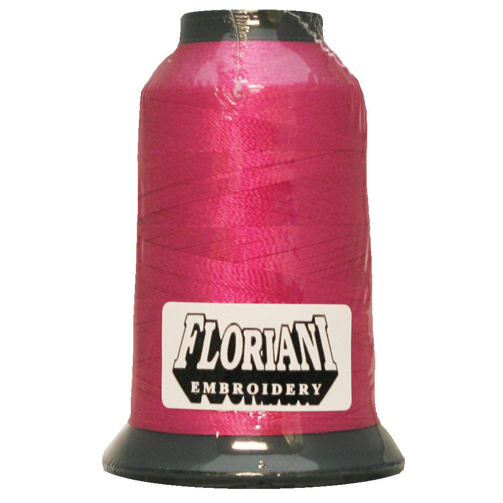 Floriani 40wt Polyester Thread 0128 Scorching Pink  1000m